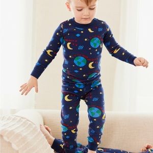 NWT Hanna Andersson Long John PJ set - size 12/150cm